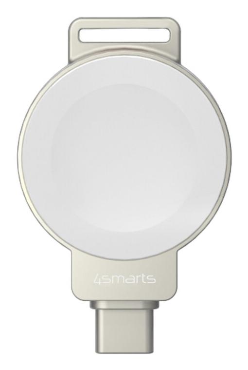4smarts wireless charger for apple watch silver