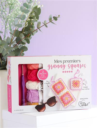 mes premiers granny square craft kit 5 balls