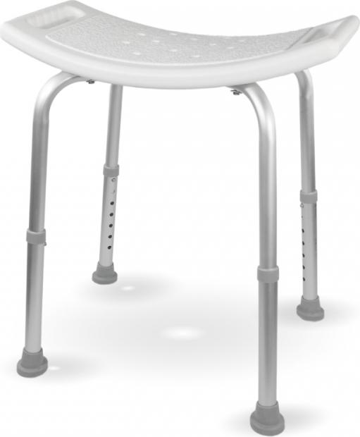 mobiclinic shower stool san fermín adjustable height white