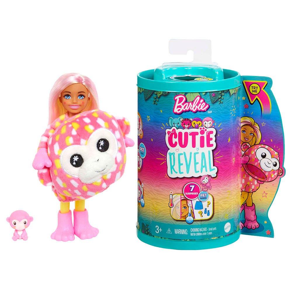 mattel fashion doll cutie reveal chelsea jungle series monkey hkr14