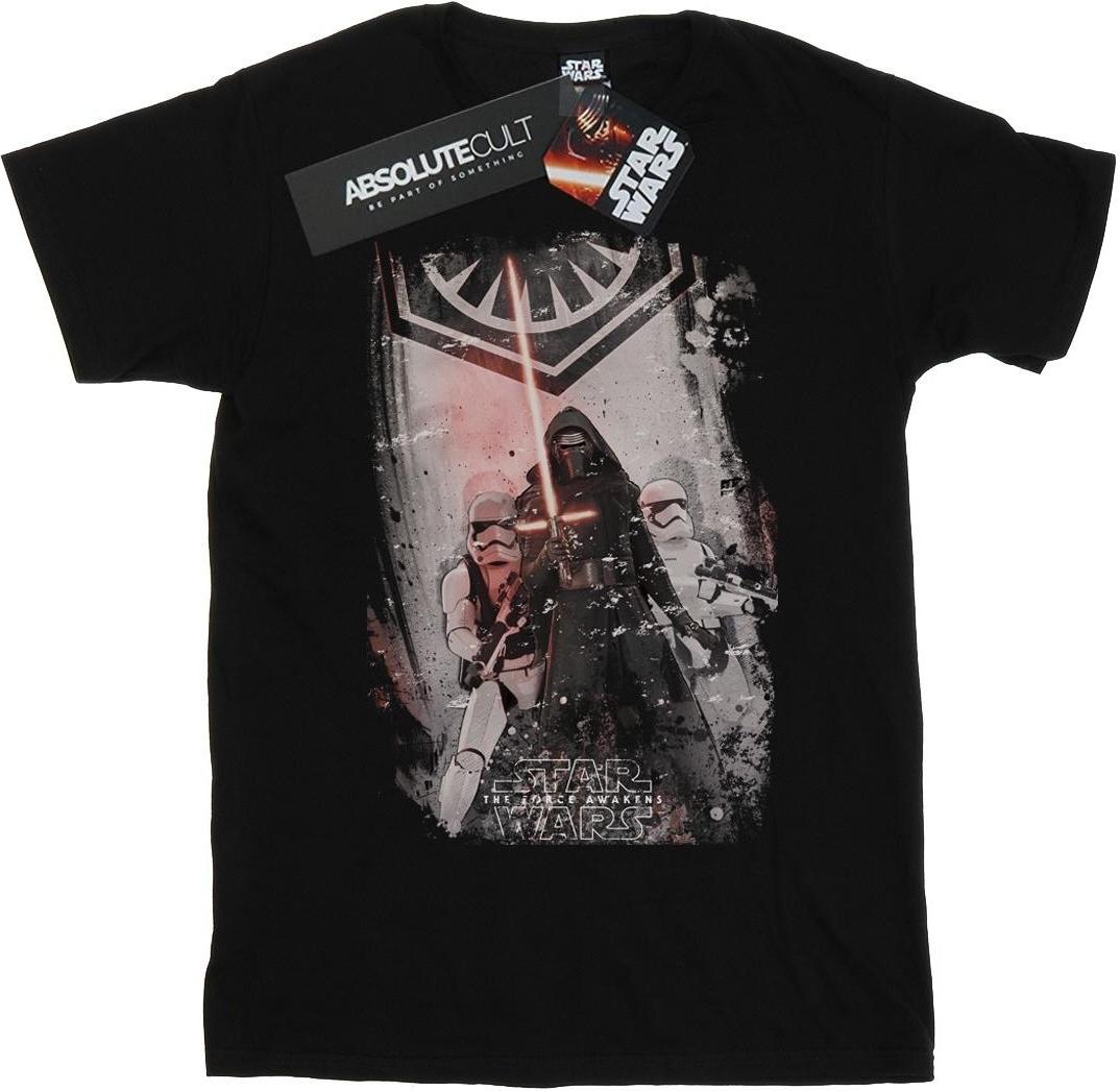 star wars t-shirt force awakens kylo ren black s