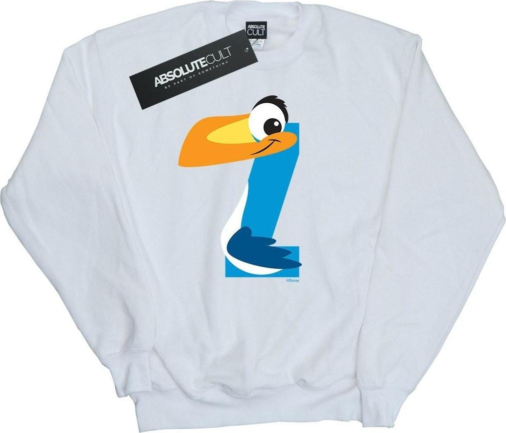 disney sweatshirt alphabet z is for zazu white l