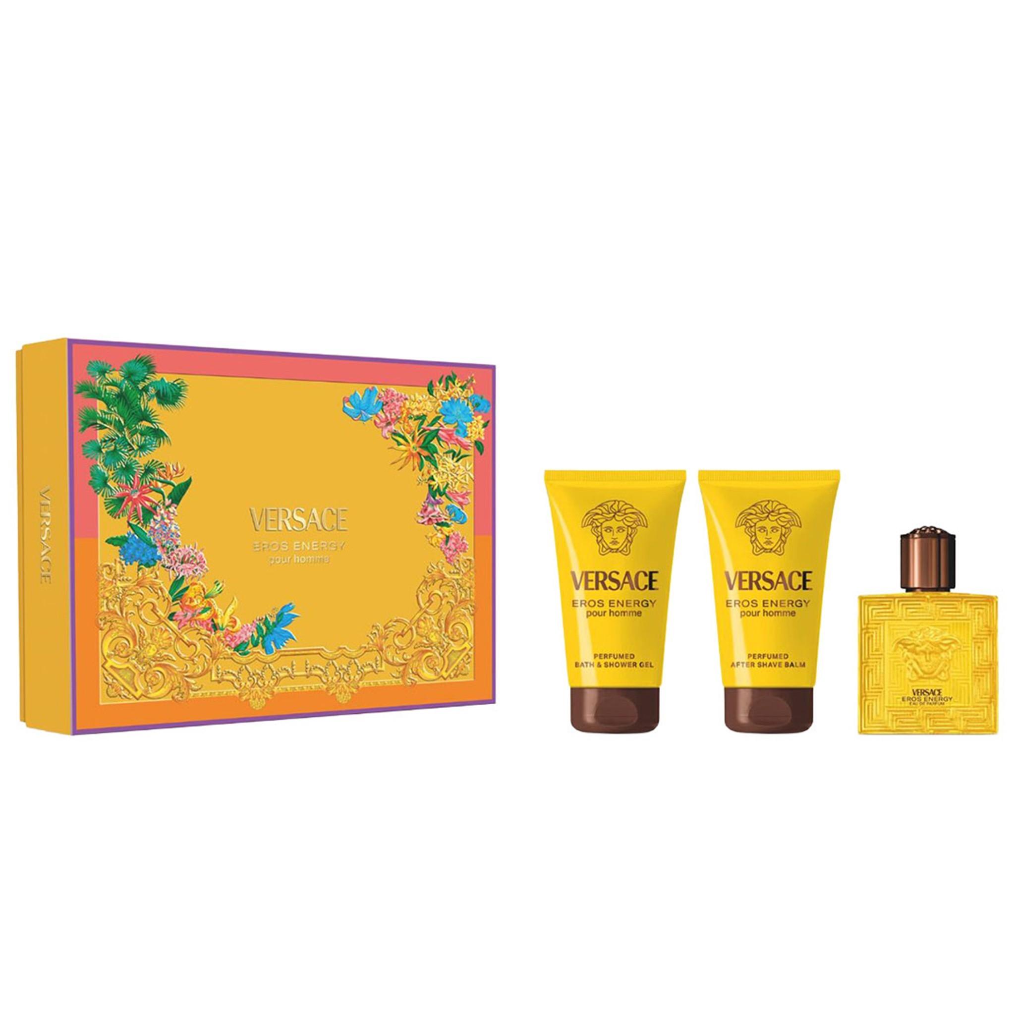 versace eau de parfum set eros energy 50ml 3 pack