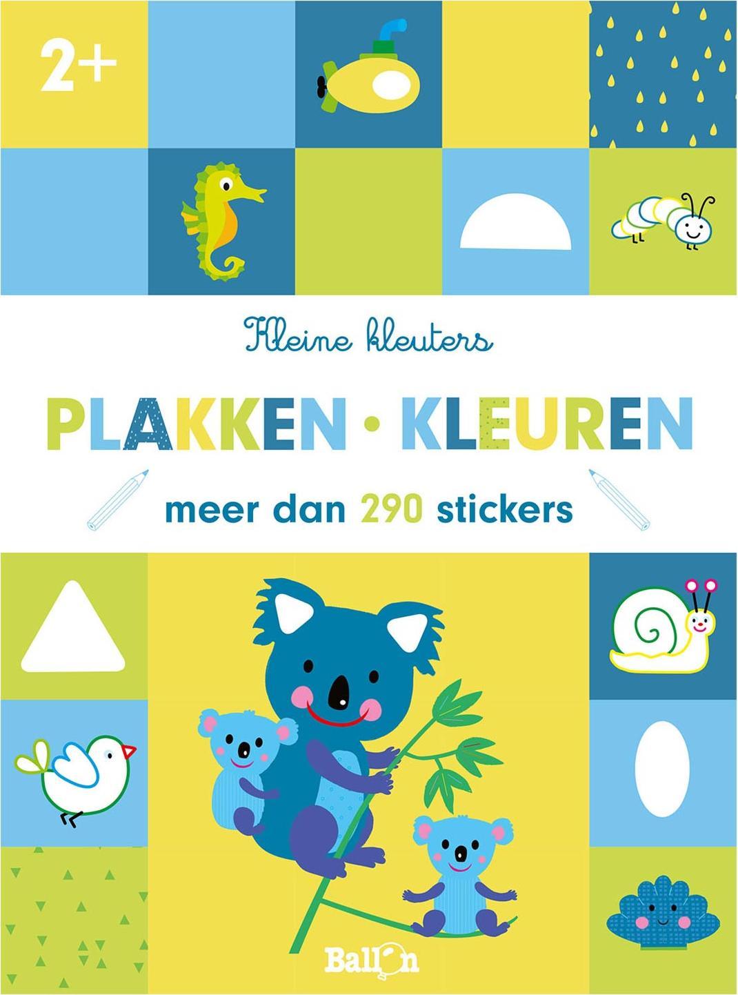 standard publishing coloring book kleine kleuters 1 plakken en kleuren 2+
