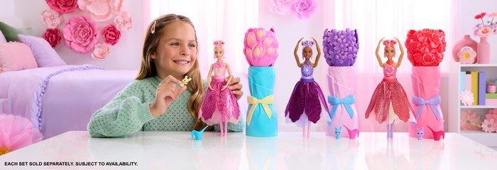 barbie doll flower reveal jmf56 1 unit