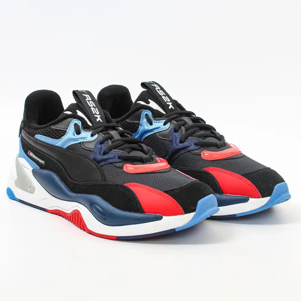 puma sneakers bmw mms rs-2k black/red/blue 41