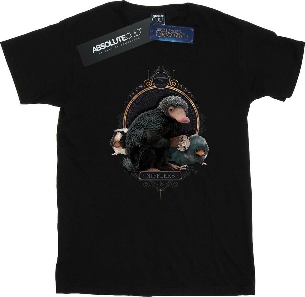 fantastic beasts t-shirt baby nifflers black s