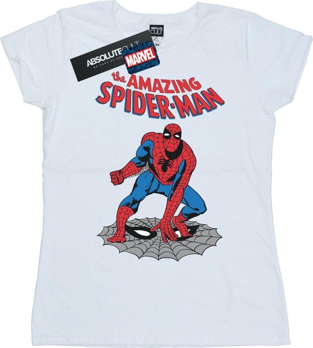 marvel t-shirt the amazing spider-man white s