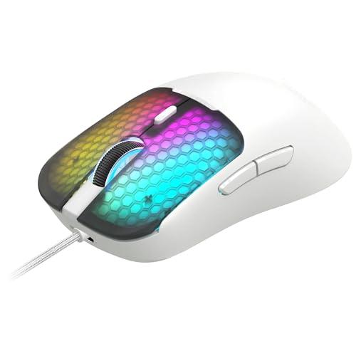 mars gaming gaming mouse mm-viperw 12800 dpi white