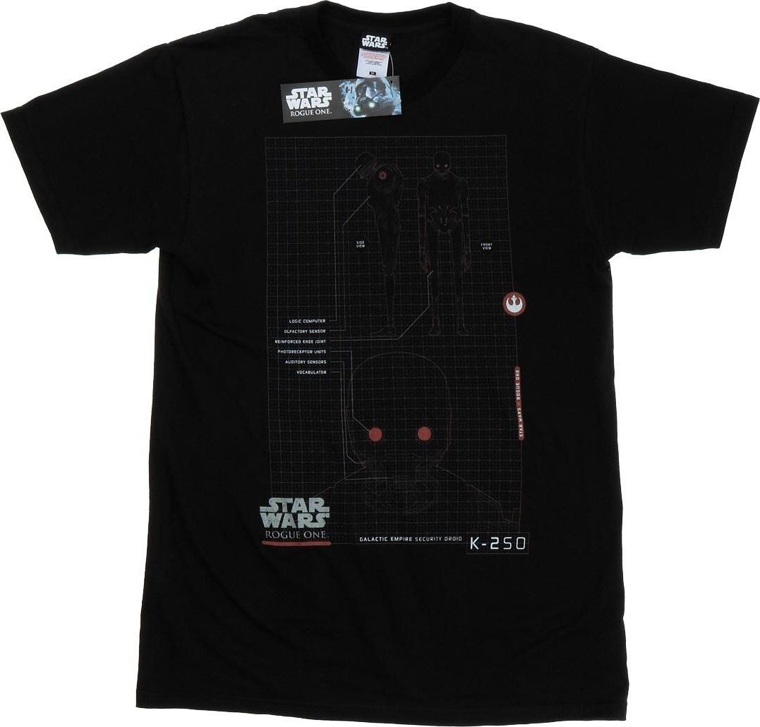 star wars t-shirt rogue one black l