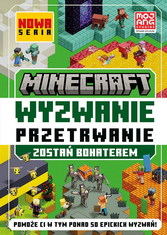 minecraft children's book wyzwanie przetrwanie