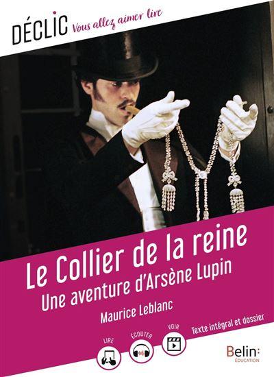 belin book collier de la reine arsène lupin pocket