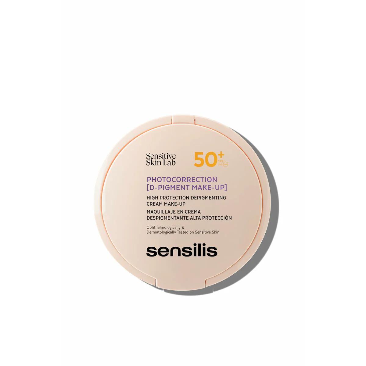 sensilis makeup cream photocorrection d-pigment spf50+ 10g