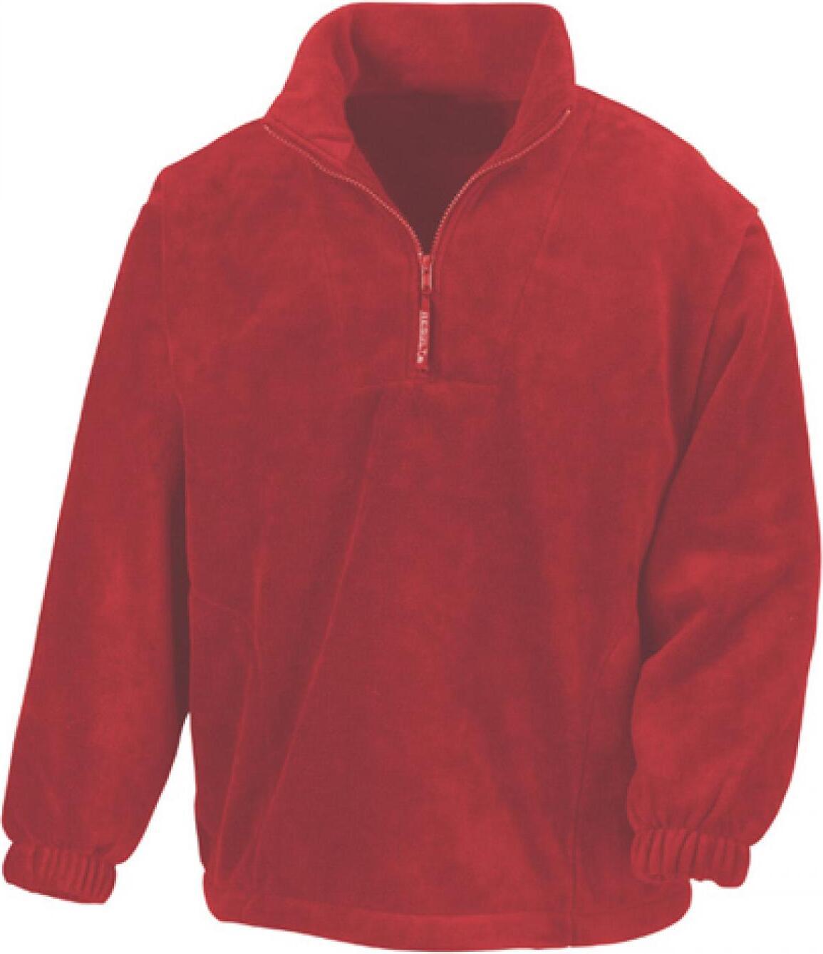 result fleece jacket polartherm red s