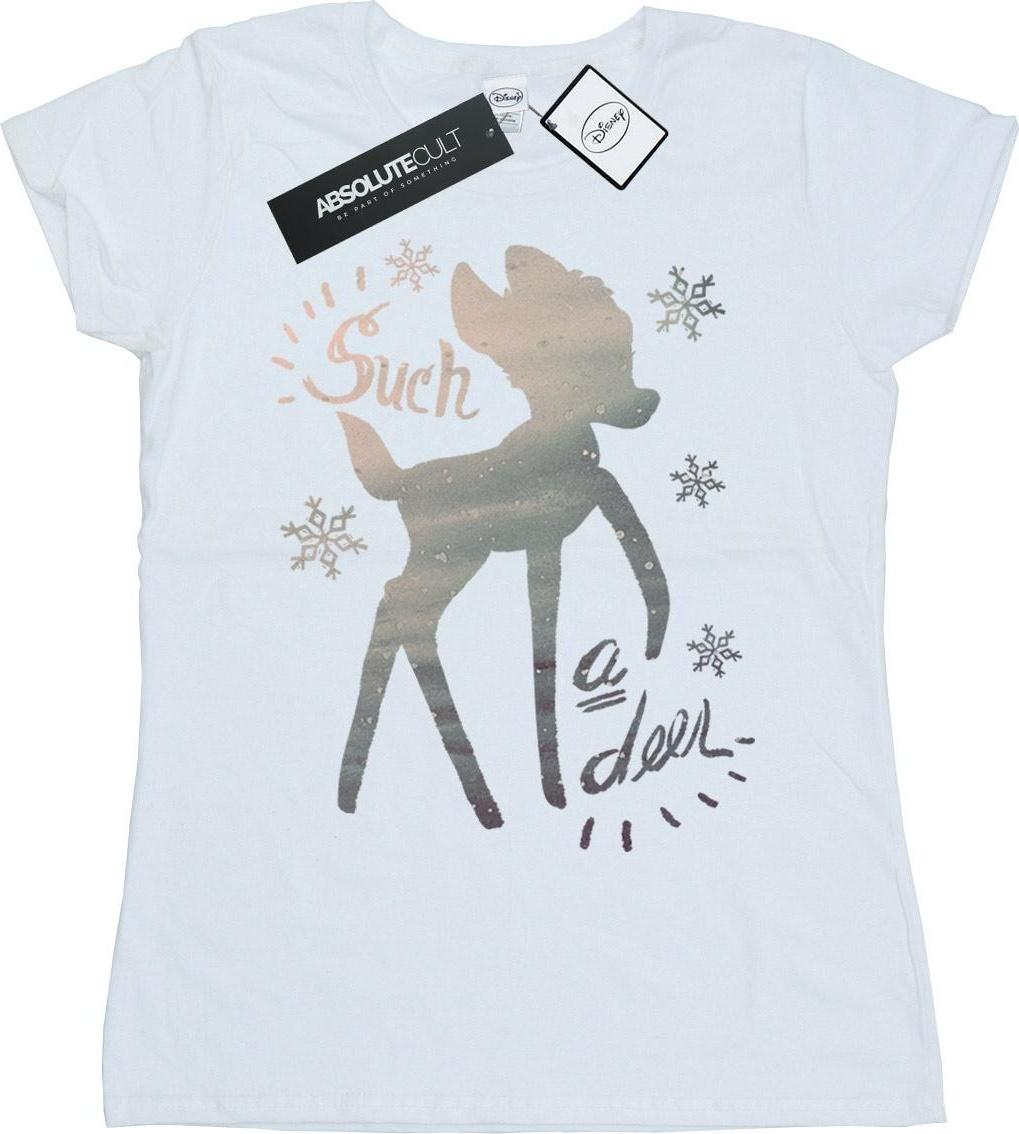 disney t-shirt bambi white m