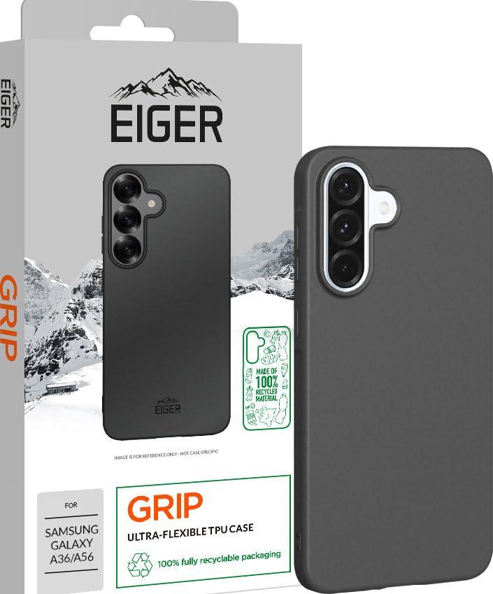 eiger phone case grip case grs galaxy a36/a56 black