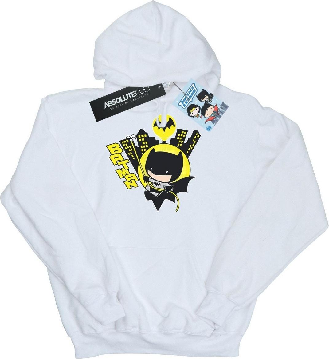 dc comics hoodie chibi batman white 116