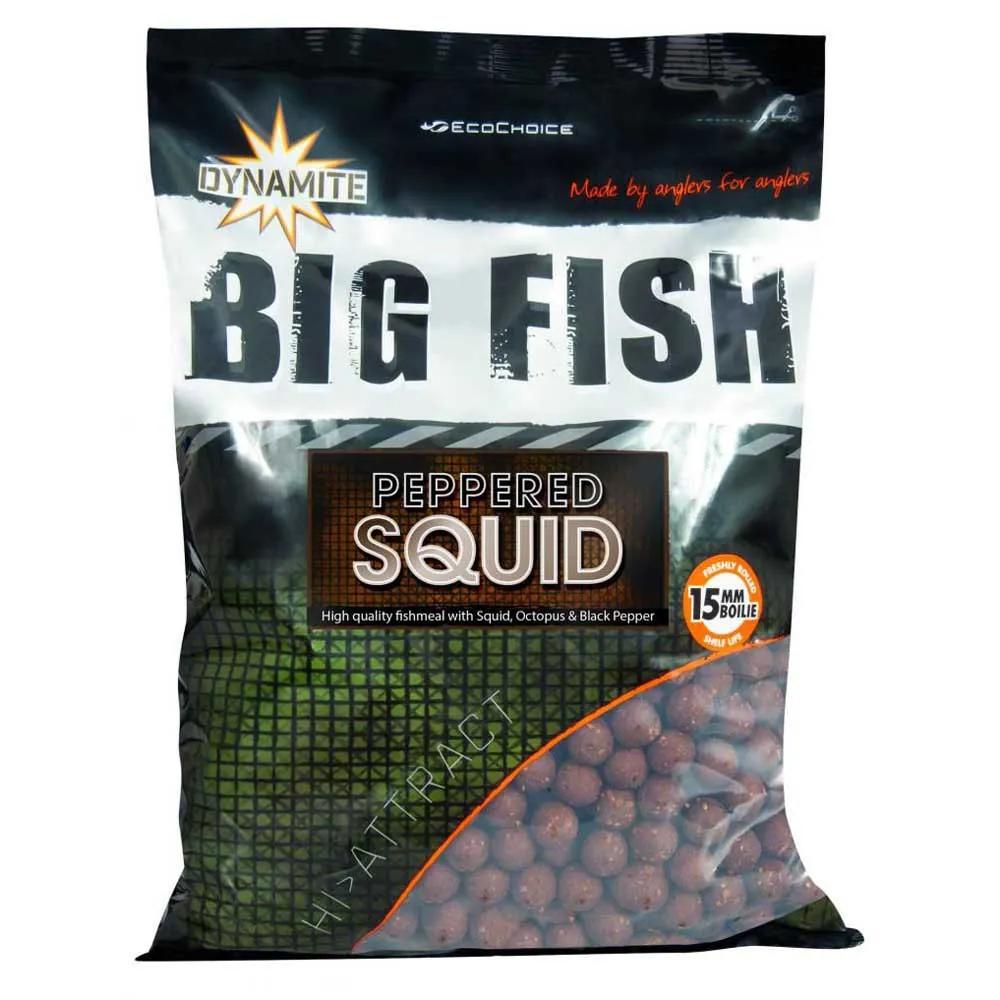 dynamite baits boilies peppered squid 26mm 1kg