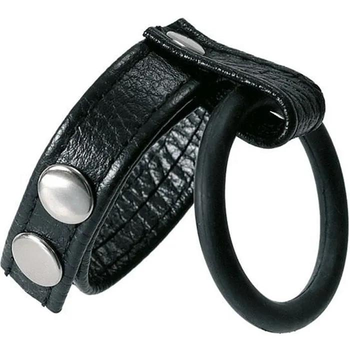 california exotic novelties ball stretcher medium black 50mm