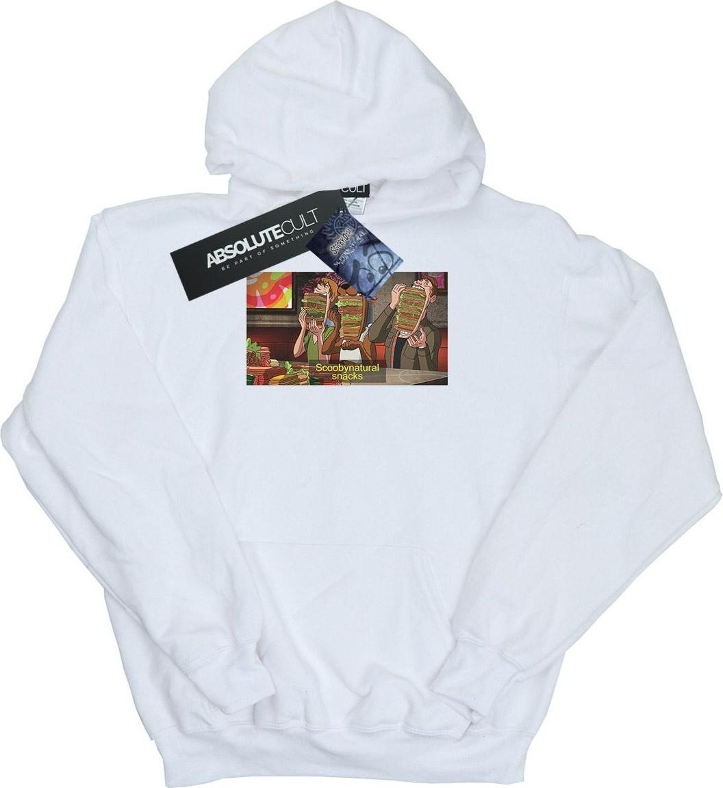 scoobynatural hoodie supernatural snacks white l