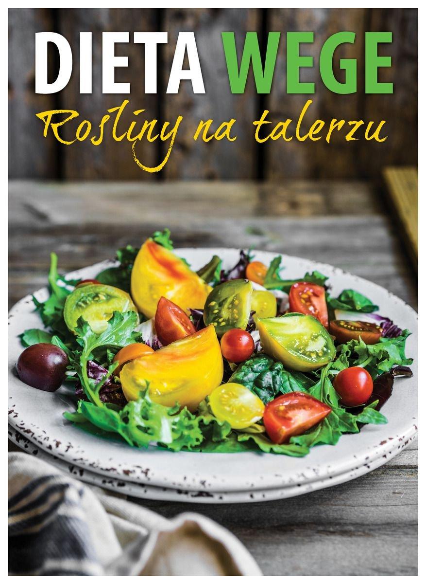 dieta wege cookbook rośliny na talerzu