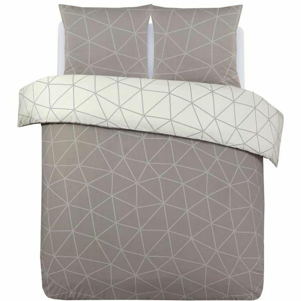 vision duvet cover set hugo reversible 260x240cm 2 pillowcases