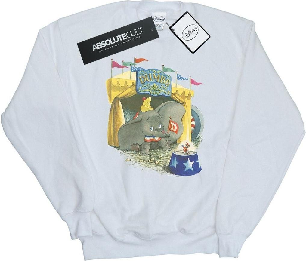 disney sweatshirt circus dumbo white l
