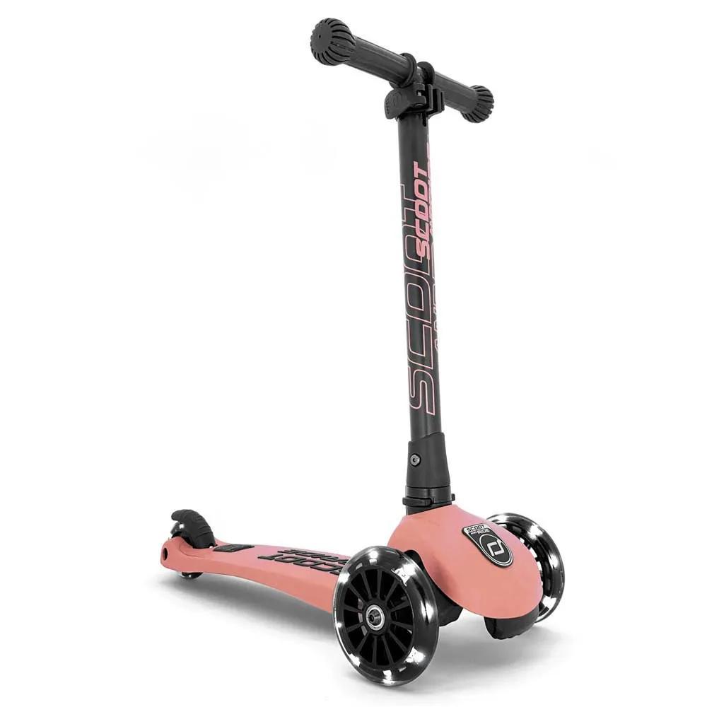 scoot & ride scooter highwaykick 3 led peach 1 piece