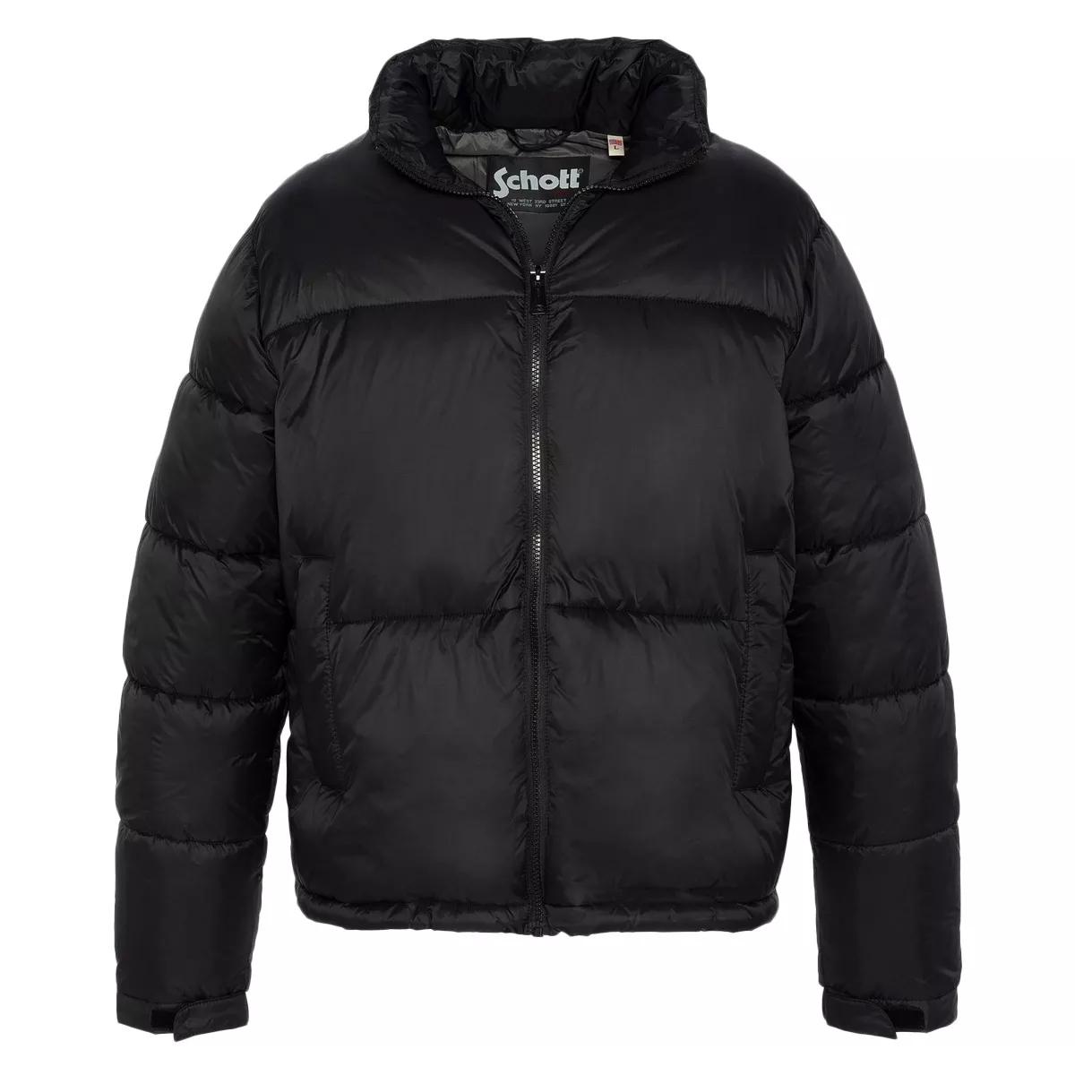 schott down jacket courtes légere starkrs black m