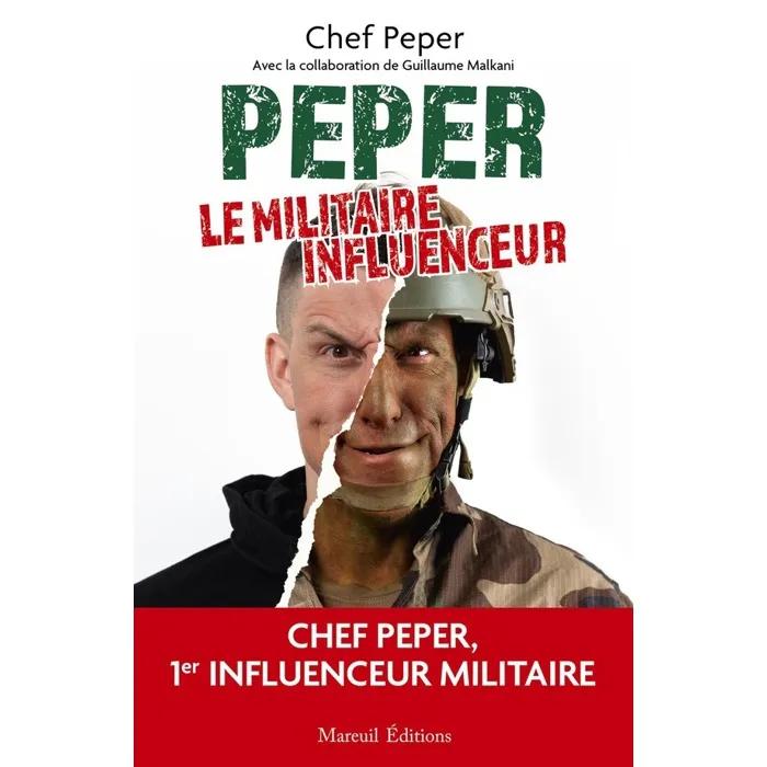 chef peper book peper le militaire influenceur broché 224 pages
