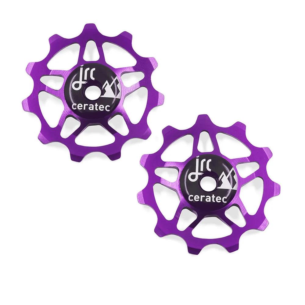 jrc bicycle derailleur pulley set ultegra/105 12 speed violet