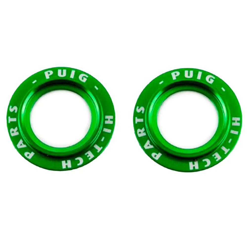 puig rear wheel axle protectors 20271v green