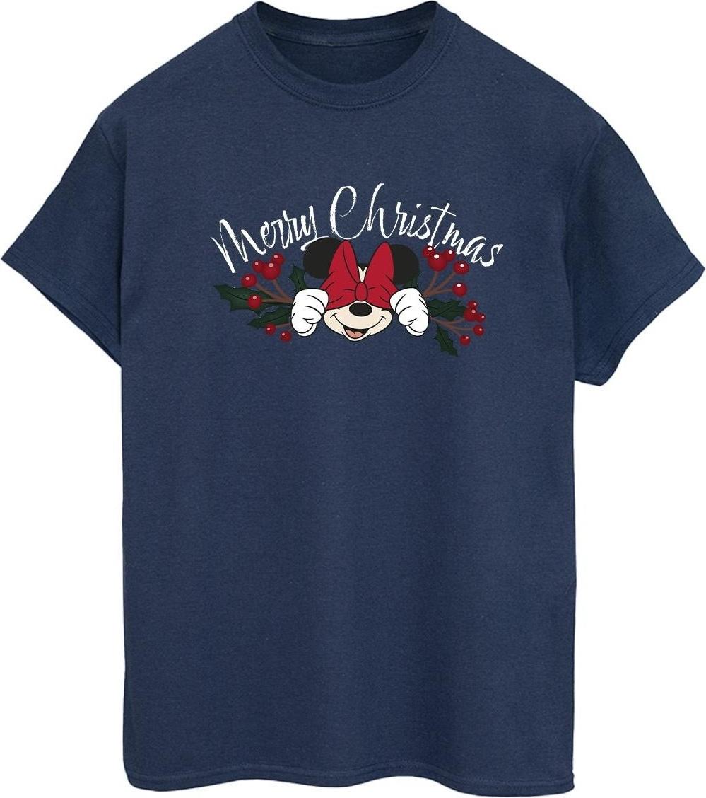 disney t-shirt boyfriend fit minnie mouse cotton