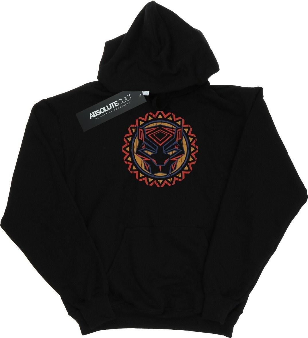 marvel hoodie black panther printed