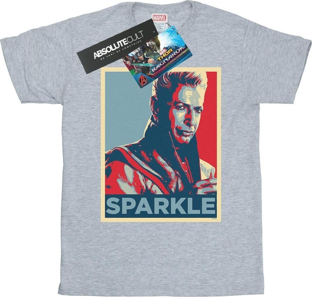 marvel t-shirt ragnarok grey 2xl