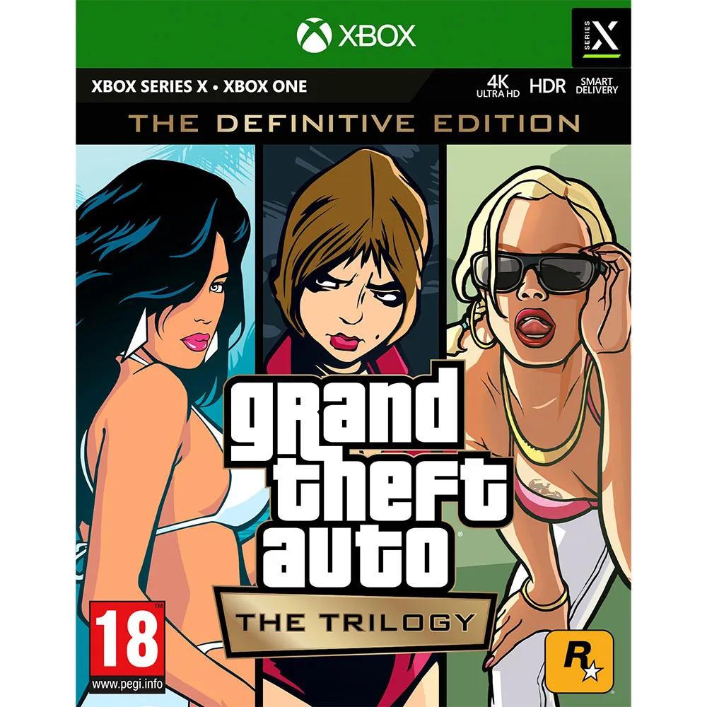 rockstar video game grand theft auto the trilogy definitive edition xbox series x