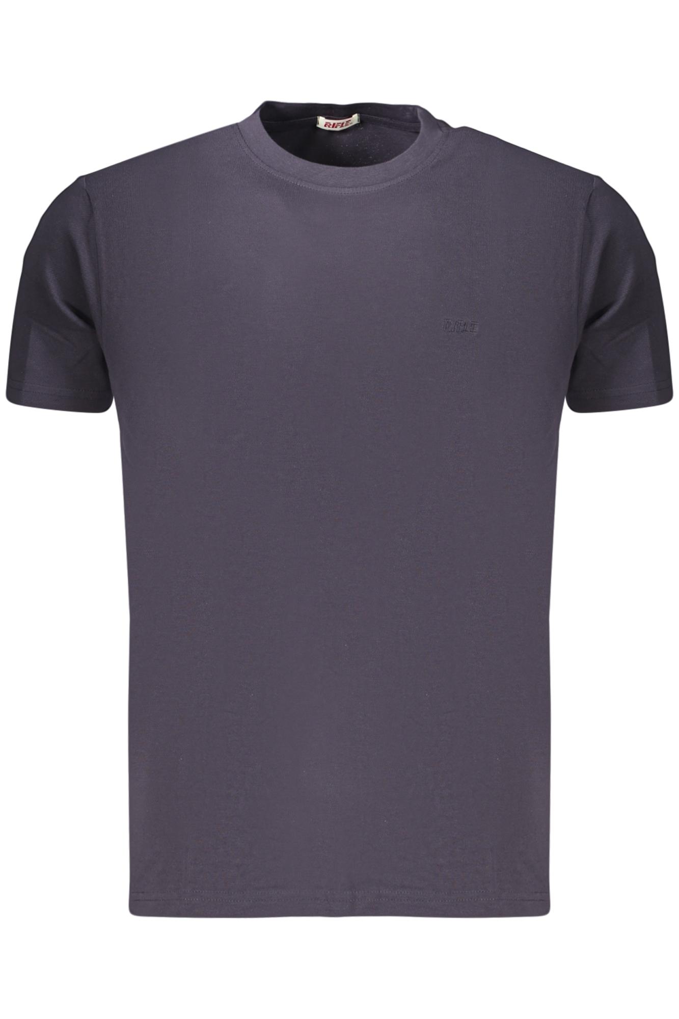 rifle t-shirt short-sleeved blue m