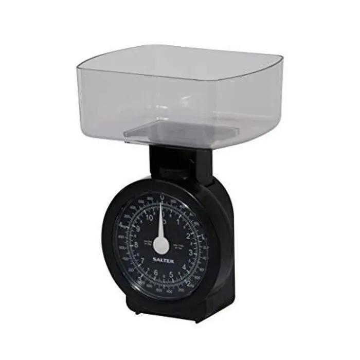 salter kitchen scale 114bkcldr chrome black