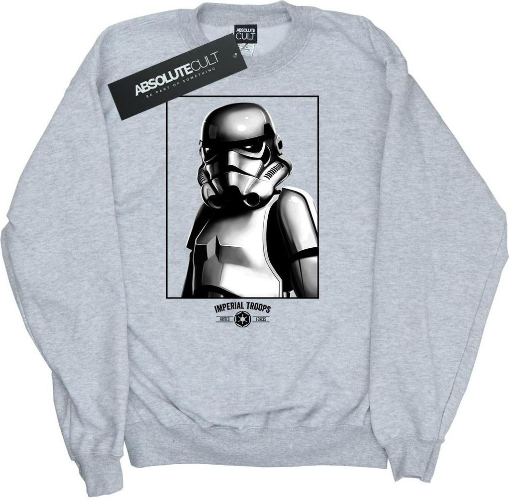 star wars sweatshirt imperial troops grey xl