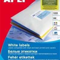 apli adhesive labels 38x21.2mm 100 sheets