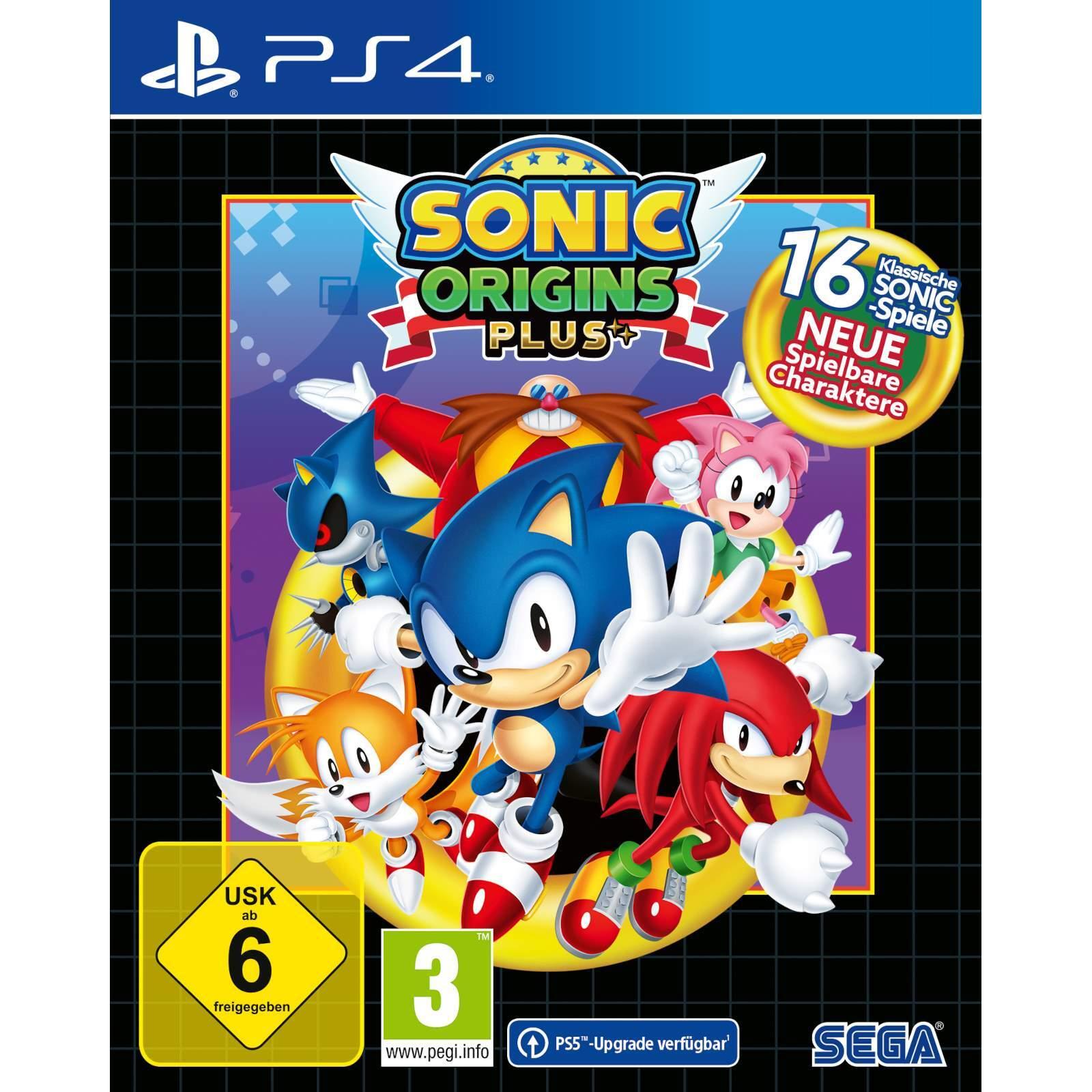 sonic video game origins plus limited edition ps4