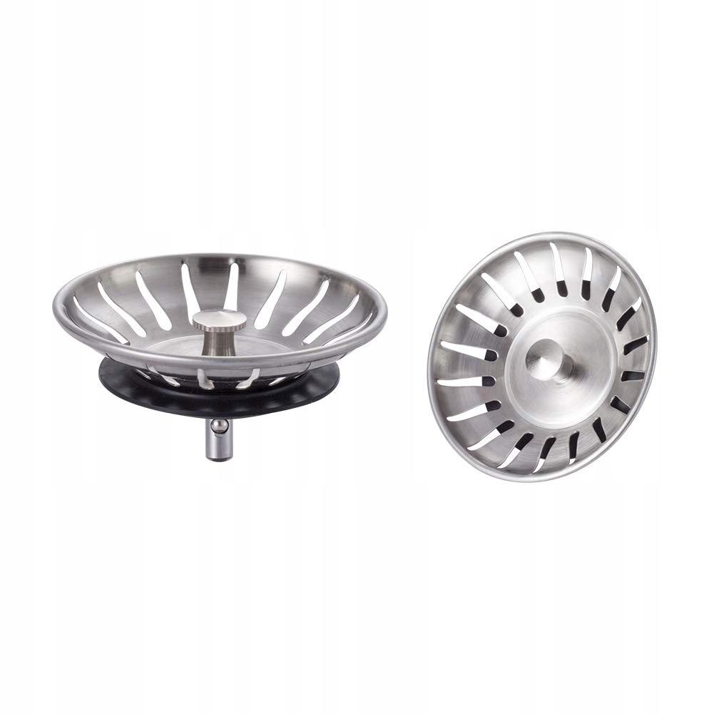 ibergrif sink strainer m34351-2 stainless steel 2 pack