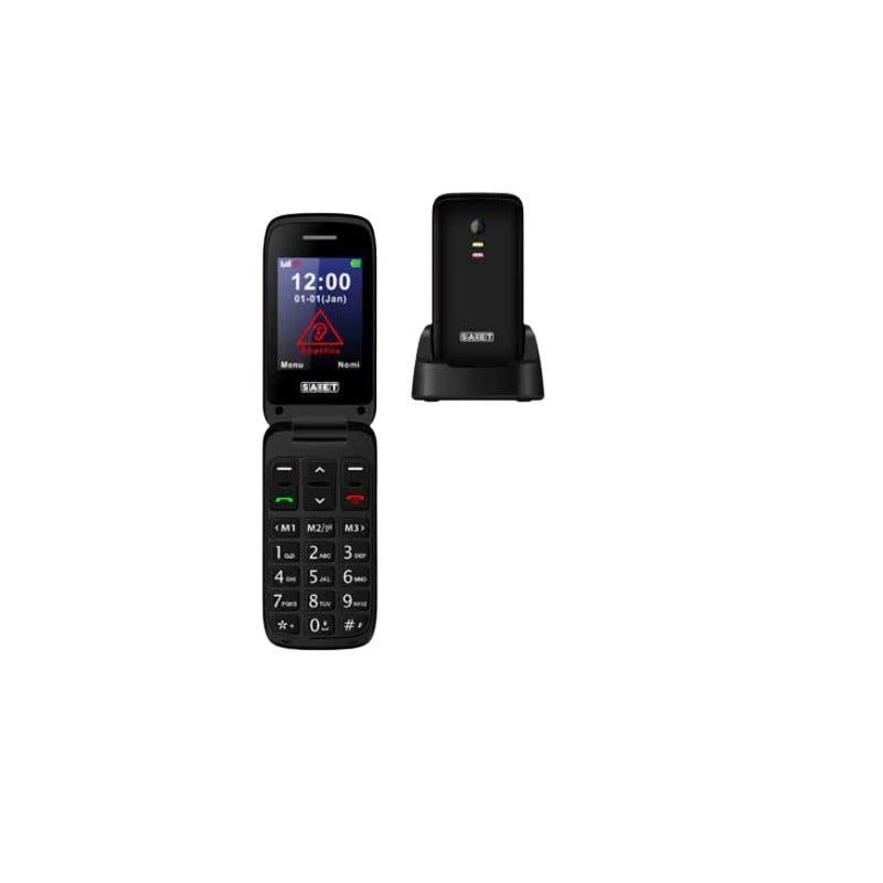 saiet mobile phone scudotre 2.4 inch black