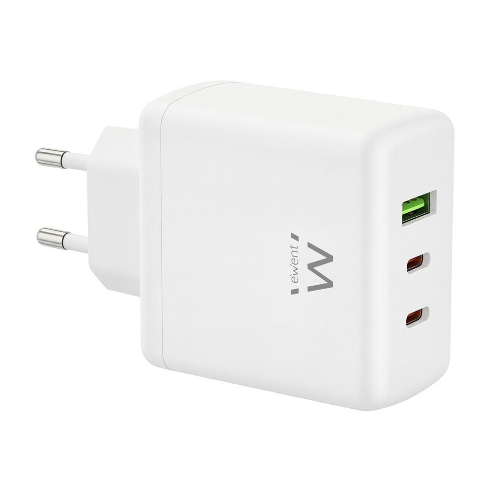 ewent charger ew1333 65w 2x usb-c usb-a