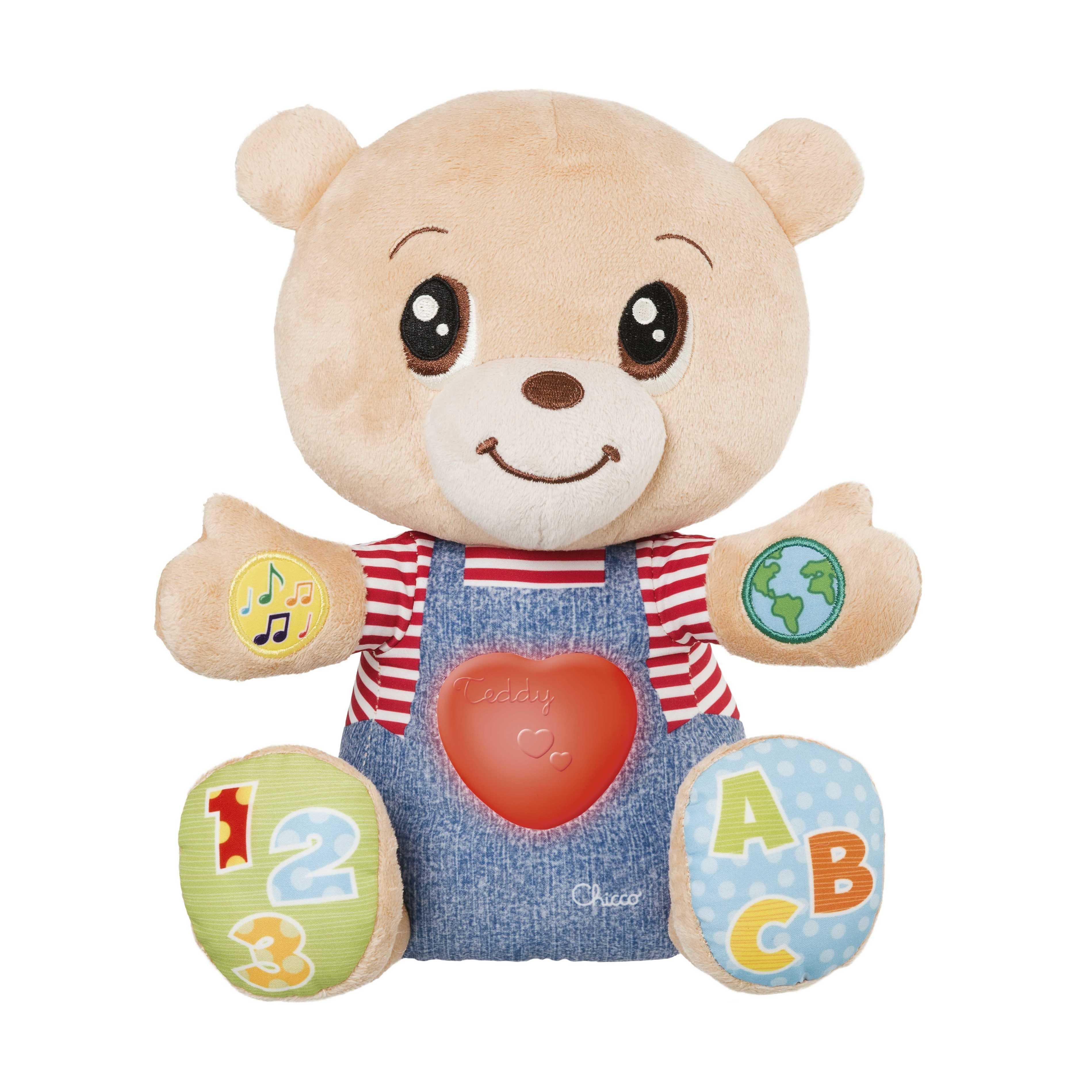 chicco plush toy orsetto delle emozioni interactive