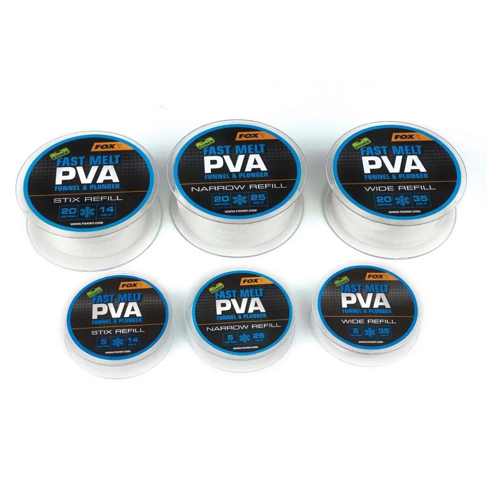 fox pva mesh refill slow melt narrow 25mm 20m