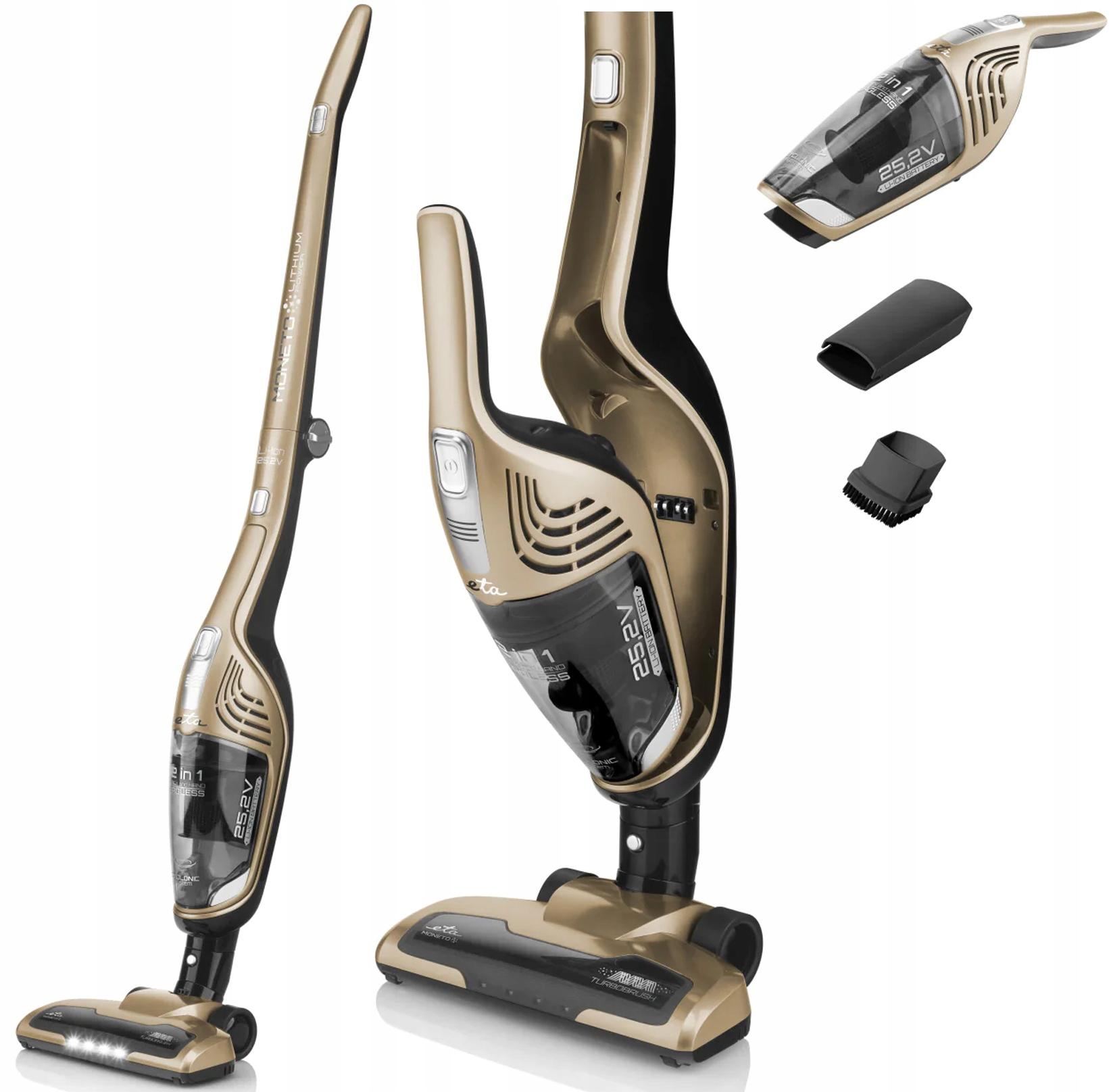 eta upright vacuum cleaner moneto ii 25.2v 50min
