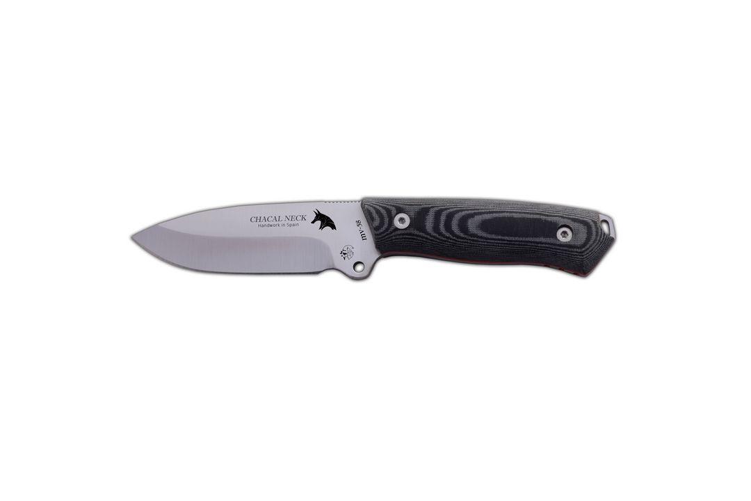 j&v survival knife chacal neck 9cm