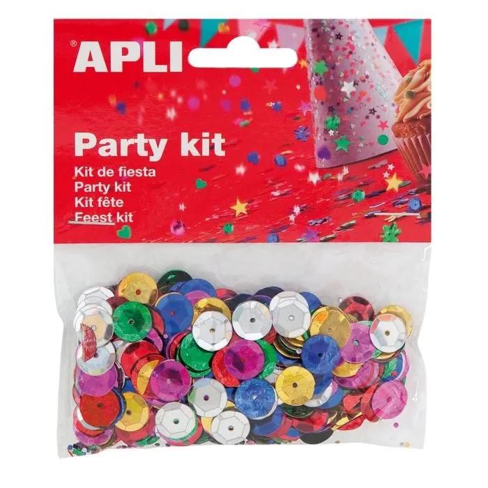 apli confetti assorted metallic 14g