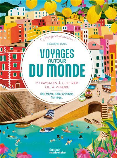 denis coloring book voyages autour du monde 29 paysages
